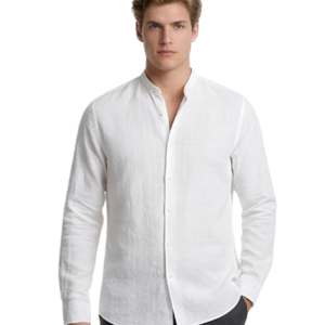 SƠ MI CỔ TÀU VẢI LINEN LÃNG TỬ| LUCIDEMAISON